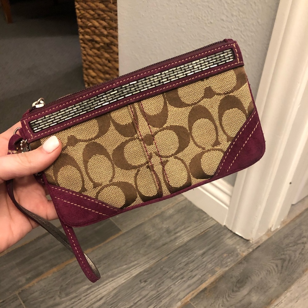 COACH wristlet